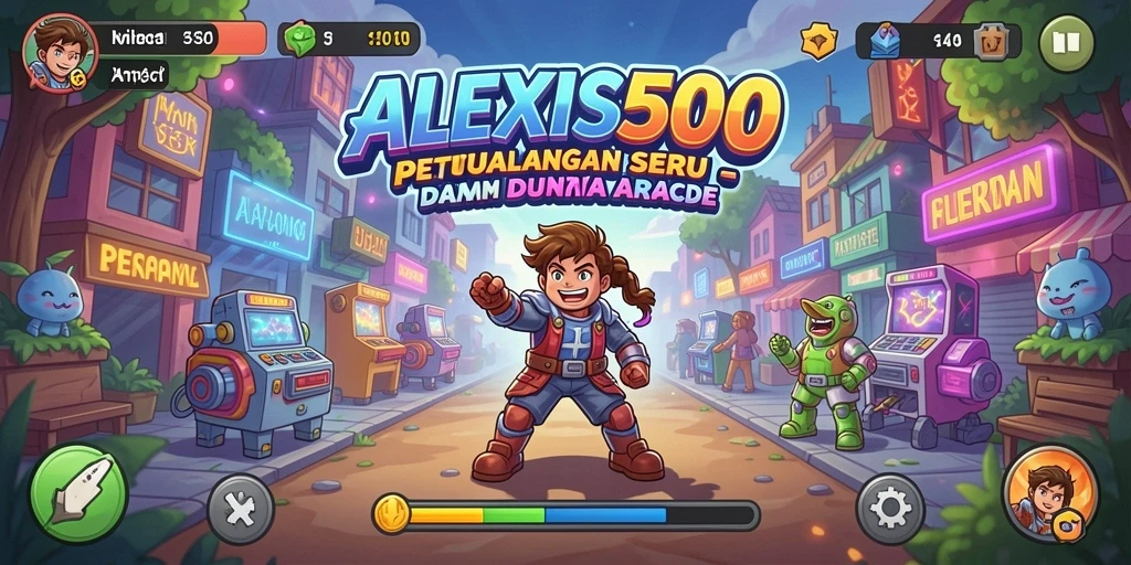 Gameplay ALEXIS500 yang menarik dengan grafik menawan.