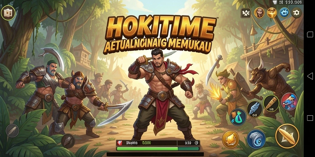 Tangkap momen aksi seru dalam HOKITIME dengan gameplay yang menegangkan.
