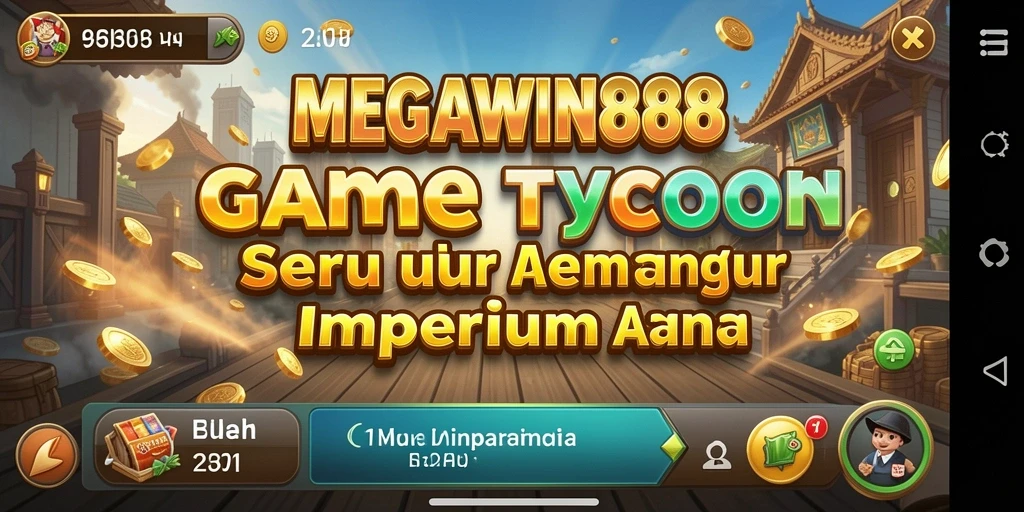 Screenshot gameplay MEGAWIN888 yang menampilkan manajemen Tycoon yang mendebarkan.