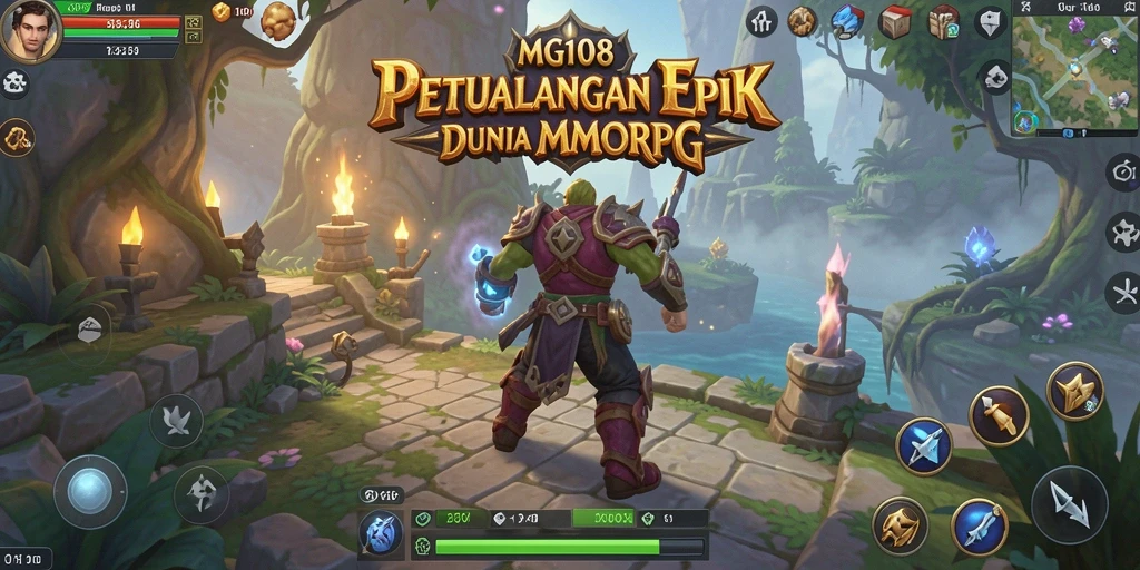 Tangkapan layar gameplay MG108 menampilkan adegan pertarungan yang dinamis.
